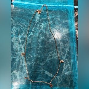 Women Necklace Rose Gold Color